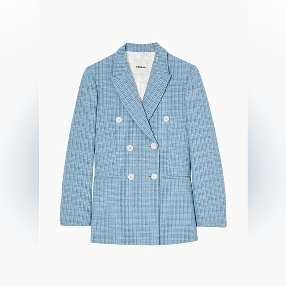 Sandro Nars Double Breasted Blazer 38 - Picture 2 of 6